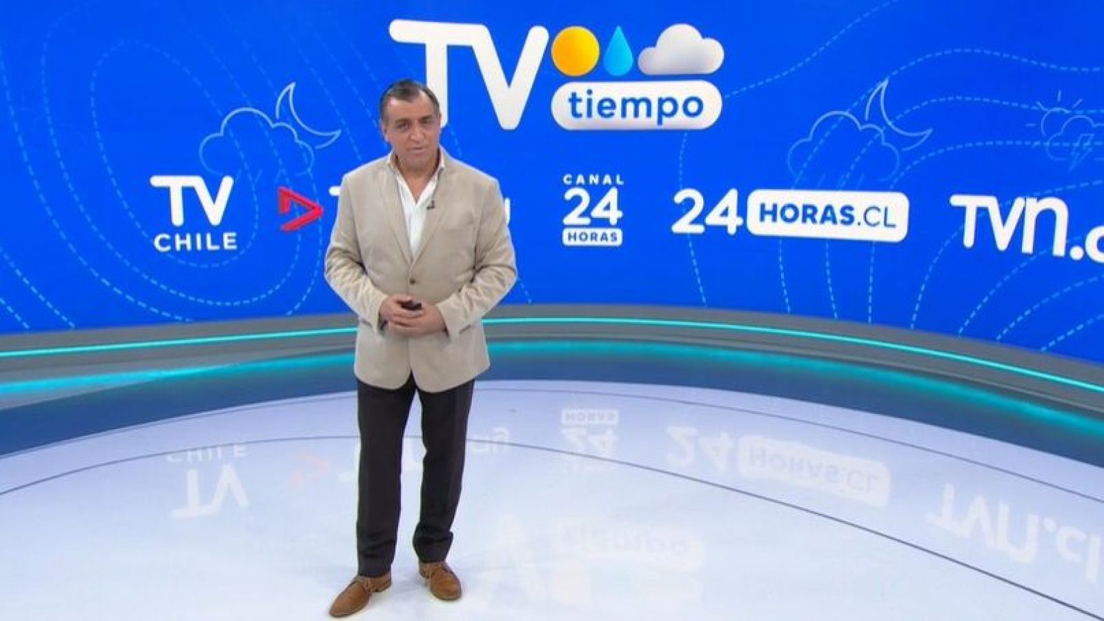 <p>Iván Torres en TV Tiempo</p>
