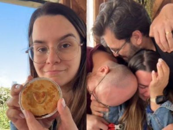 Joven se conmueve hasta las lágrimas al comer el último platillo que preparó su madre fallecida