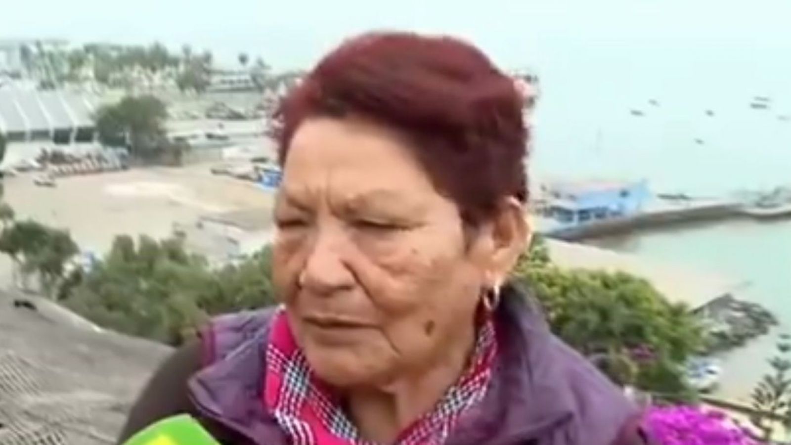 Insólito: abuela llevó a su nieto a "conocer" el tsunami en costa peruana