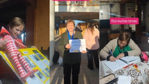 Rendido en el liceo de Limache: Madre volvió a estudiar 52 años después y fue el mejor promedio de su curso
