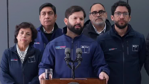 "La prioridad es el rescate": Presidente Gabriel Boric respecto a derrumbe en El Teniente
