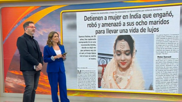 Escándalo en la India: Engañó y amenazó a sus ocho maridos para vivir de lujos
