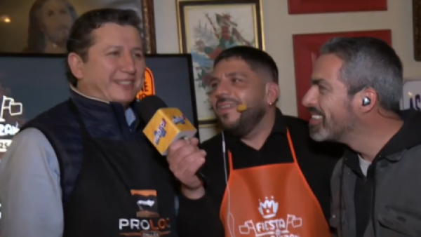 La reaparición del chef "Serrucho" en televisión
