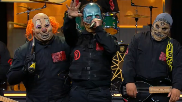 <p>Slipknot en Mi Nombre Es</p>"¡Extraordinario!": Tributo a Slipknot representó a la perfección su teatralidad
