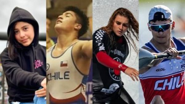 <p>Deportistas destacados del Team Chile en Asunción 2025. </p>La más joven, el más experimentado y los "favoritos": Datos del Team Chile en Asunción 2025

