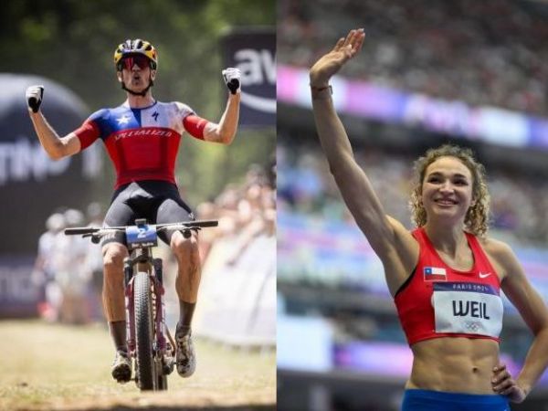 Martín Vidaurre y Martina Weil.