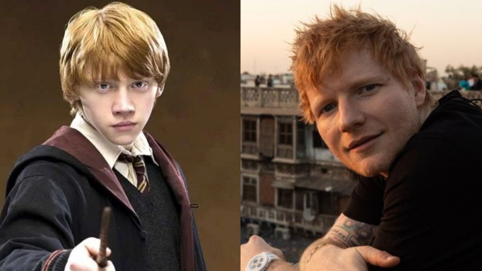 Rupert Grint protagoniza el nuevo videoclip de Ed Sheeran
