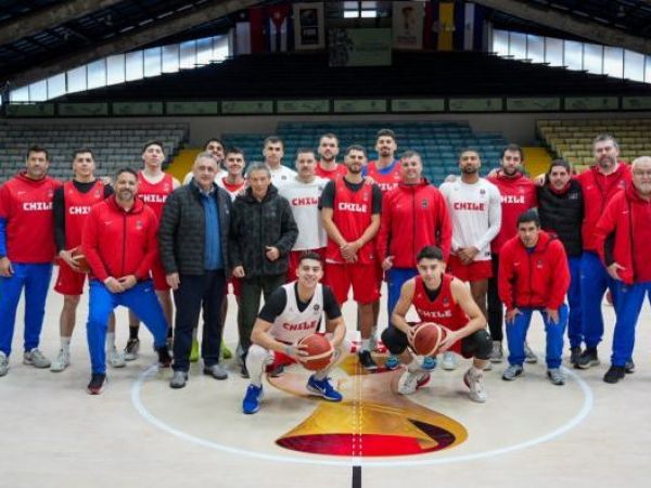 La Roja del Basket en Valdivia.