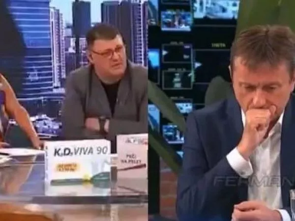 El momento en que un ministro serbio sufrió un ACV en plena entrevista en vivo