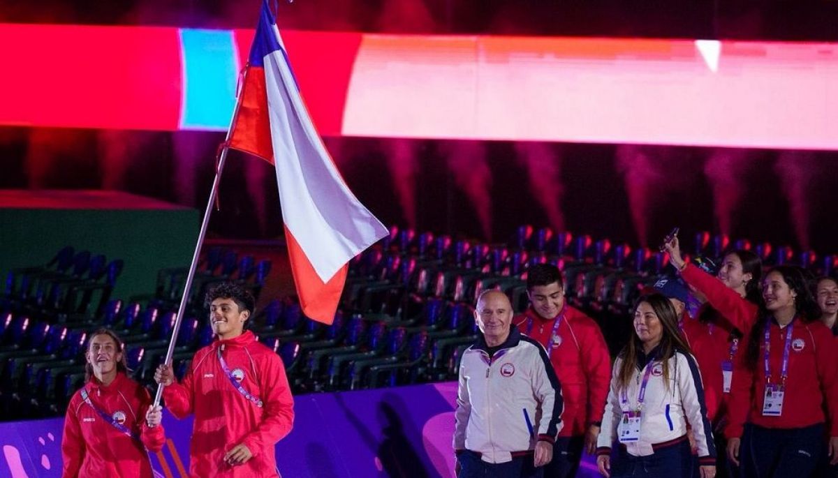 Así lució el Team Chile en la inauguración de los Panamericanos Junior ...