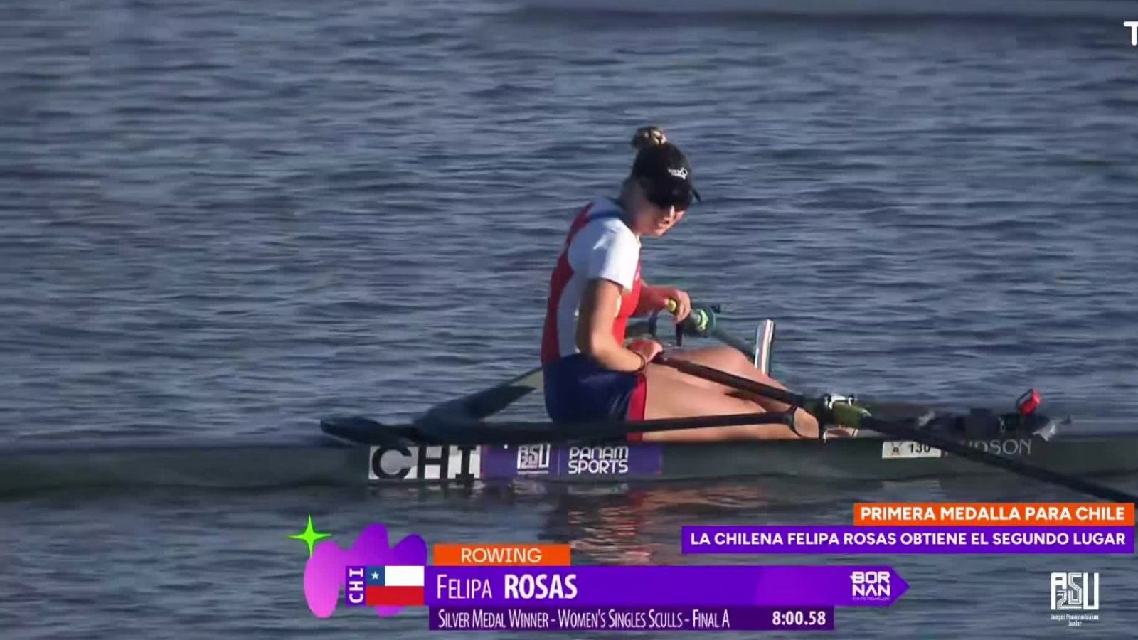 <p>Deportista Felipa Rosas Remo Medalla Plata</p>
