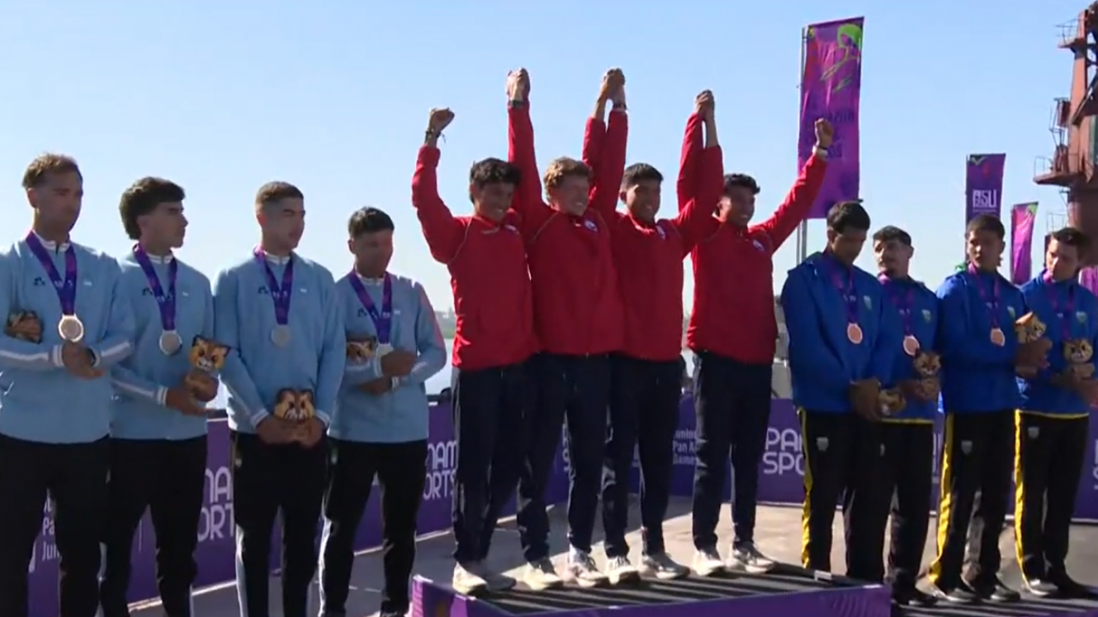 La alegría dorada en el remo: Chile consigue su sexta medalla de oro en Asunción 2025
