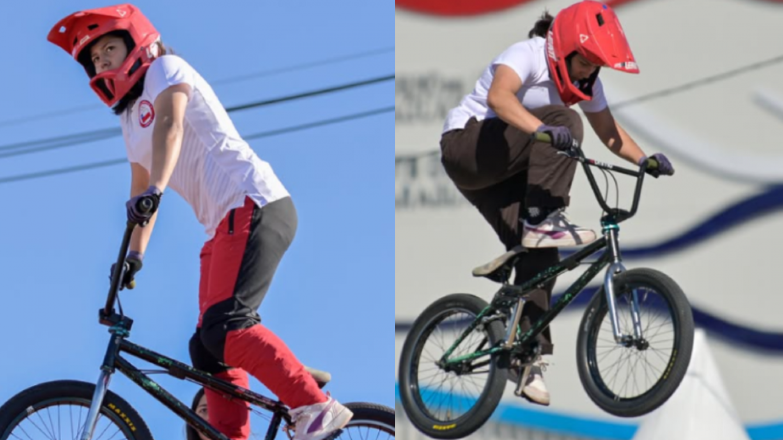 ¡Se quedó con el bronce! Catalina Henríquez se impuso en el BMX Freestyle de Asunción 2025