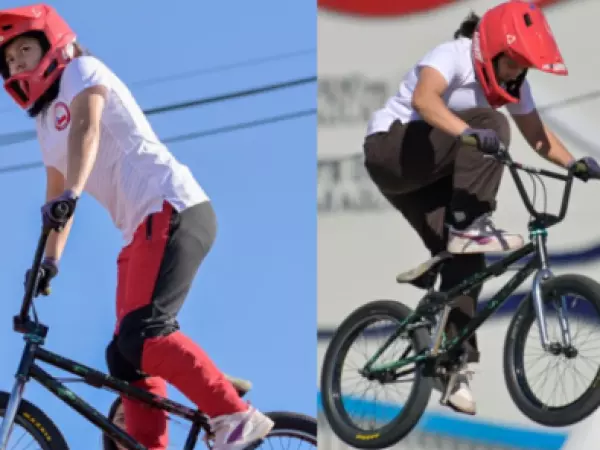 ¡Se quedó con el bronce! Catalina Henríquez se impuso en el BMX Freestyle de Asunción 2025