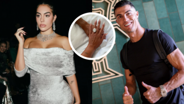El lujoso anillo de compromiso de Georgina Rodríguez: ¿Cuánto pagó Cristiano Ronaldo?
