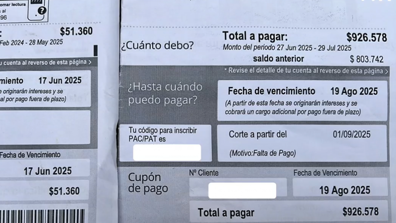 De un cobro de $51 mil pasó a $900 mil: ¿Qué hacer ante un insólito e impagable cobro en las cuentas de luz?
