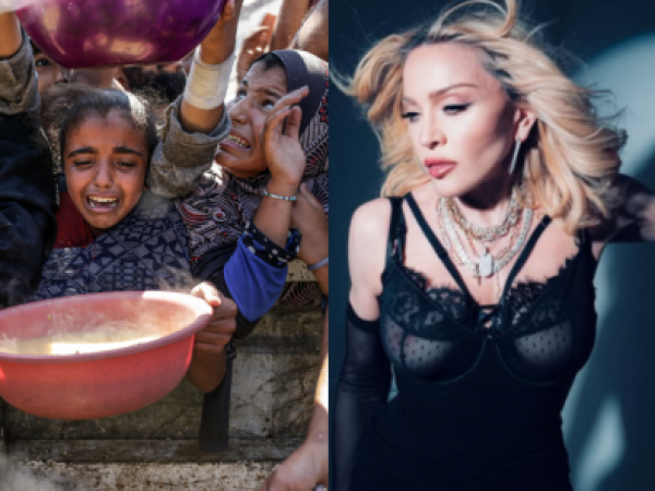 El desesperado llamado de Madonna para evitar que los niños de Gaza mueran de hambre