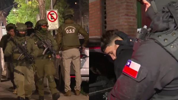 Mega operativo de PDI y Carabineros en Independencia por banda "Los Mapaches"
