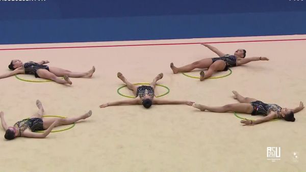 Revive la participación grupal de Chile en Gimnasia rítmica
