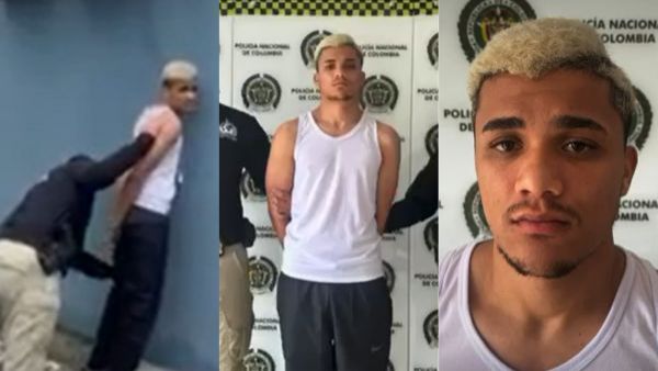 Las imágenes que marcaron la detención del sicario de "El Rey de Meiggs" en Colombia
