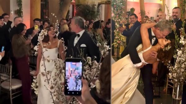 Los registros de la gran boda de Carmen Gloria Arroyo y Bernardo Borgeat
