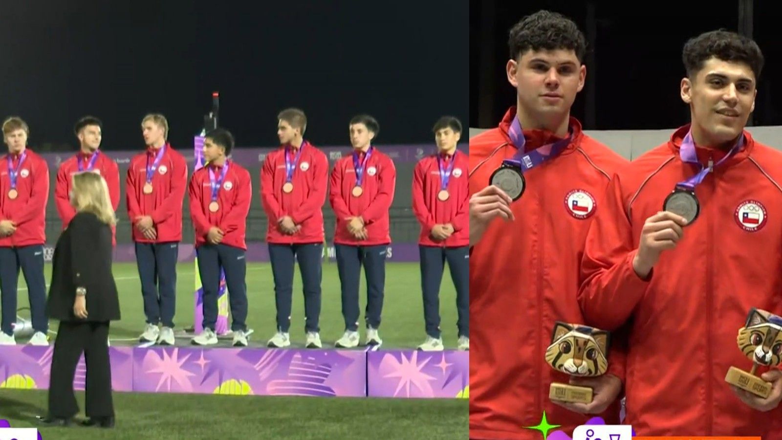 Chile brilla en Asunción 2025 con medallas en el basket 3x3 y el rugby
