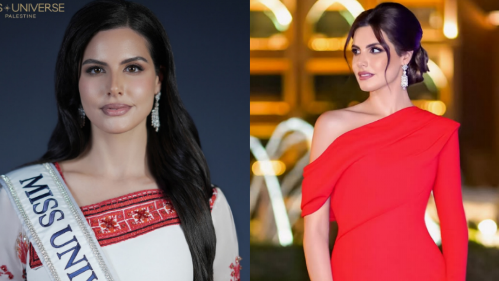 Nadeen Ayoub, representante de Palestina en Miss Universo 2025