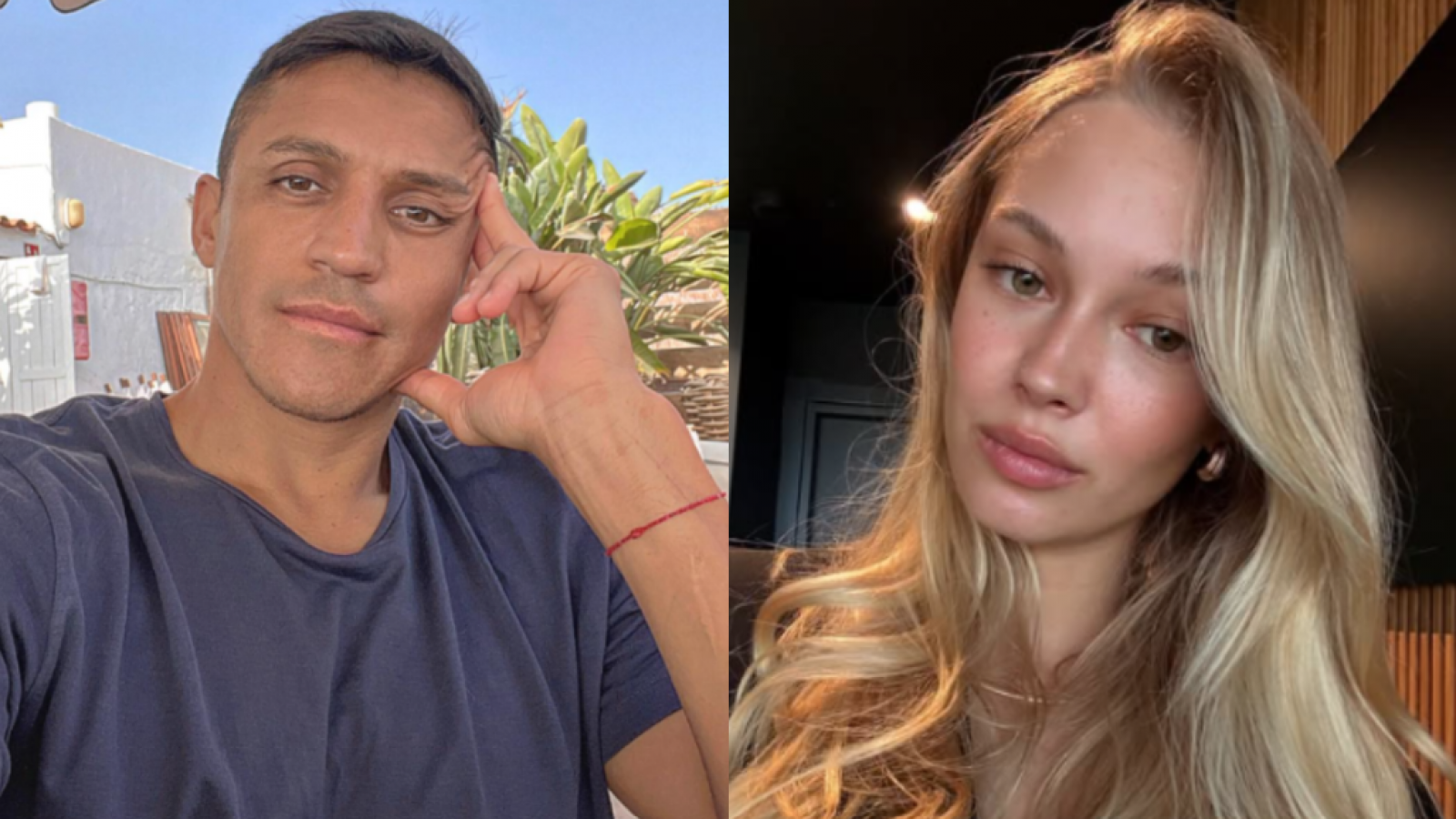 Aseguran que Alexis Sánchez y Alexandra Litvinova esperan su primer hijo
