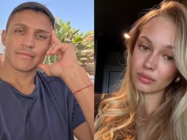 Aseguran que Alexis Sánchez y Alexandra Litvinova esperan su primer hijo