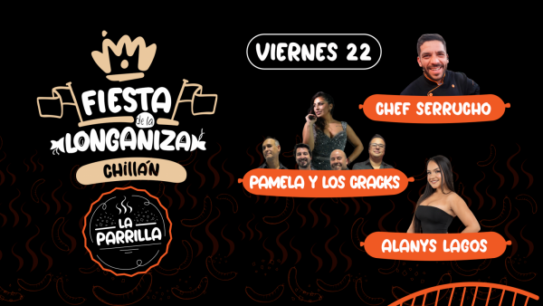 EN VIVO: Disfruta este viernes con la Fiesta de la Longaniza de Chillán 2025
