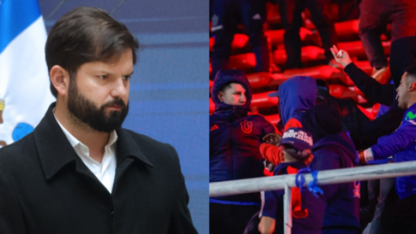 Boric no descarta querella por agresiones a hinchas de la U en Argentina
