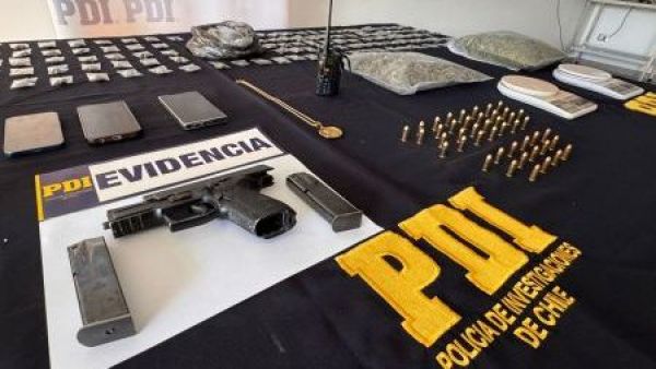 PDI desarticula clan familiar dedicado al tráfico de drogas en tres comunas
