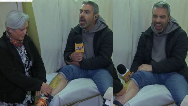 Nico Gutiérrez acepta desafío de depilarse en vivo para "El Medio Día"

