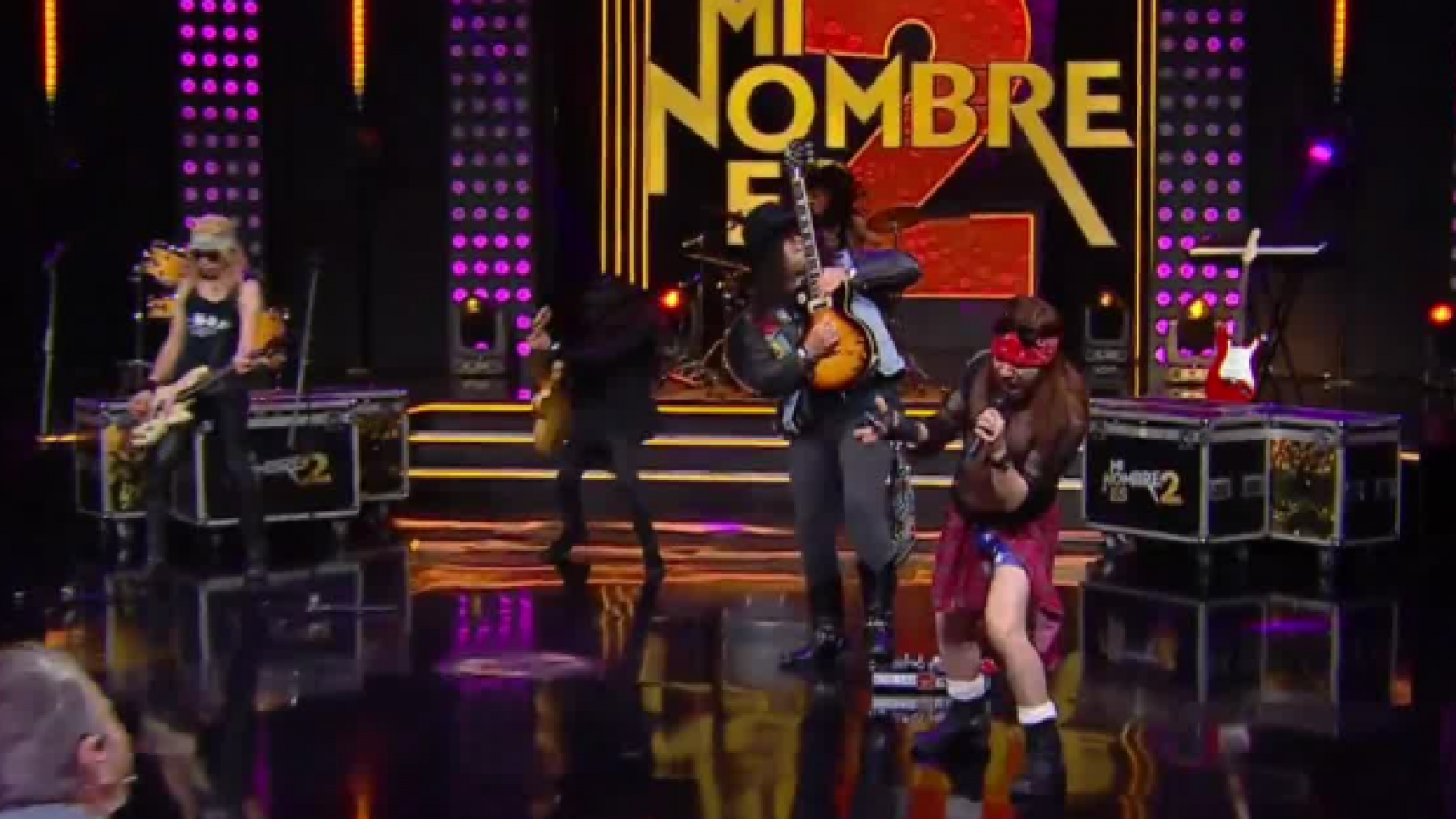 Guns N' Roses hizo rockear a todos en Mi Nombre Es
