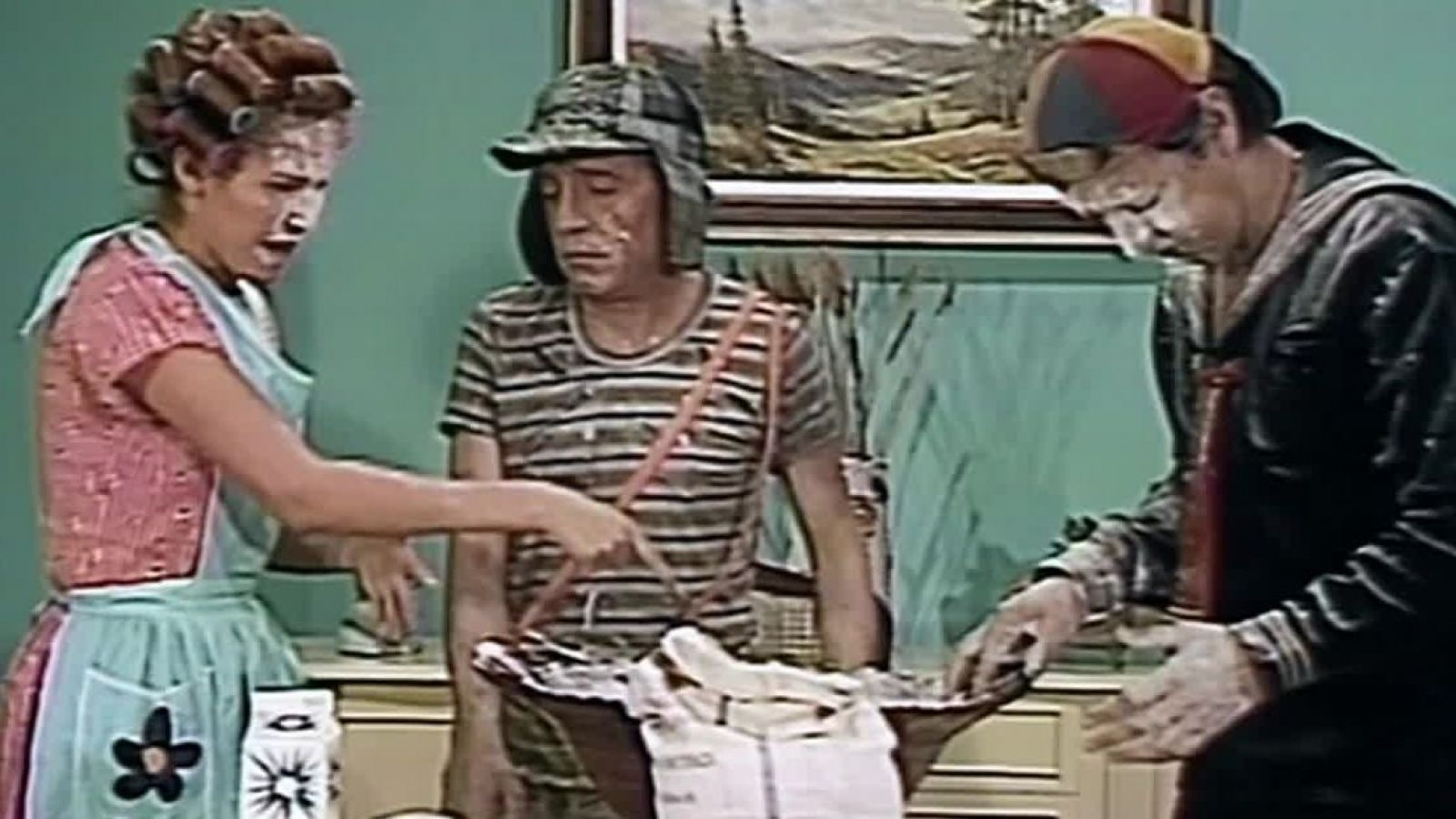 El Chavo del 8: La venta de churros Parte 1
