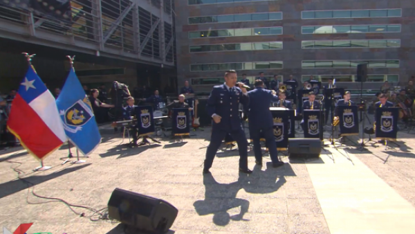 ¡La Big Band de la Fuerza Aérea de Chile nos hizo bailar con su increíble orquesta!