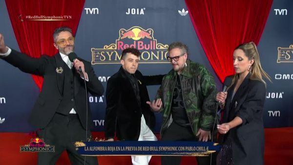 Tomás Leiva en la gala del Red Bull Symphonic: "Cada uno es fiel a su estilo"
