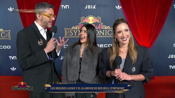 Tati Fernández deslumbra en la gala del Red Bull Symphonic: "Quería venir bien cómoda"
