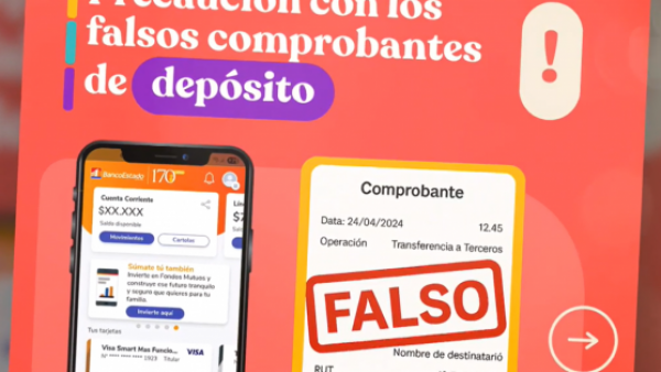Cuidado con la nueva estafa: Así es el fraude con comprobantes de trasferencias falsas
