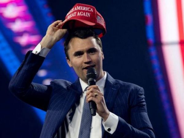 El fallecido activista Charlie Kirk.