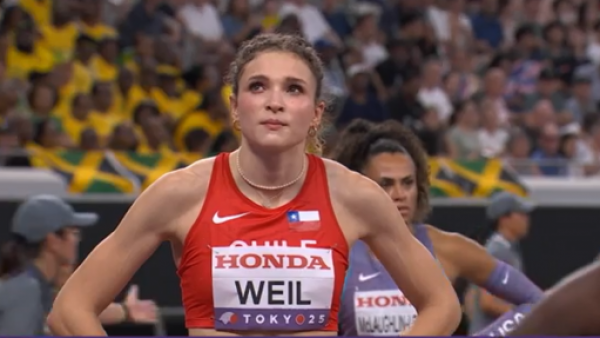 "Es una locura": El gran y aplaudido gesto de Martina Weil a su rival de competencia en los 400 mts
