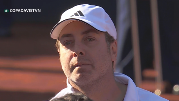 La emocionante ovación a Nicolás Massú en el inicio de la Copa Davis
