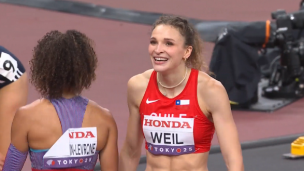 Transmite TVN: Mañana no te pierdas la carrera de Martina Weil en las semis del Mundial de Atletismo

