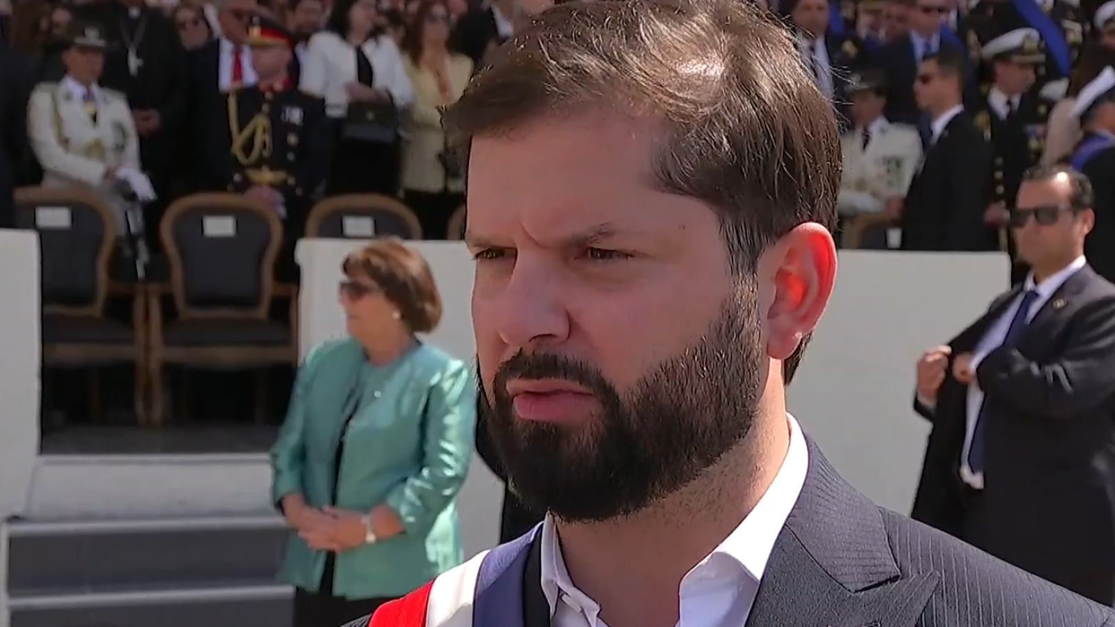 Presidente Boric en su última Parada Militar: "Las fuerzas armadas han sido fundamentales en el resguardo de las fronteras"
