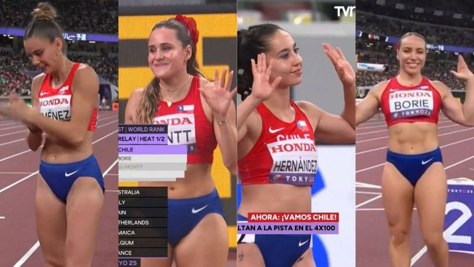 Revive la carrera de Las Pumas en el Mundial de Atletismo Tokio 2025
