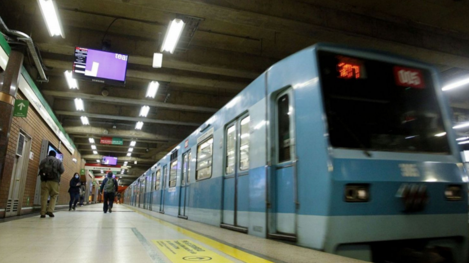 Metro de Santiago anuncia interrupción de siete estaciones en Línea 1
