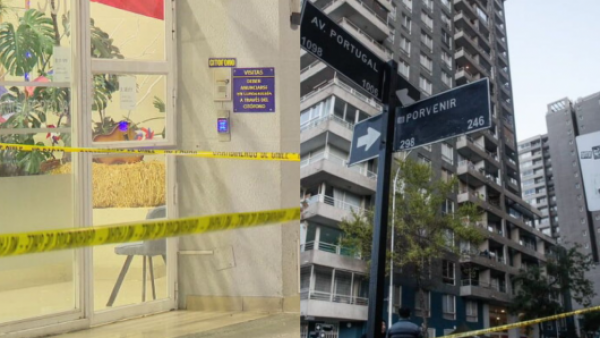 Mató a su expareja, apuñaló a exsuegro y cayó del edificio: lo que se sabe del femicidio en Santiago
