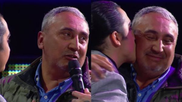 Alejandro Fernández emocionó al jurado y a su padre con asombrosa improvisación
