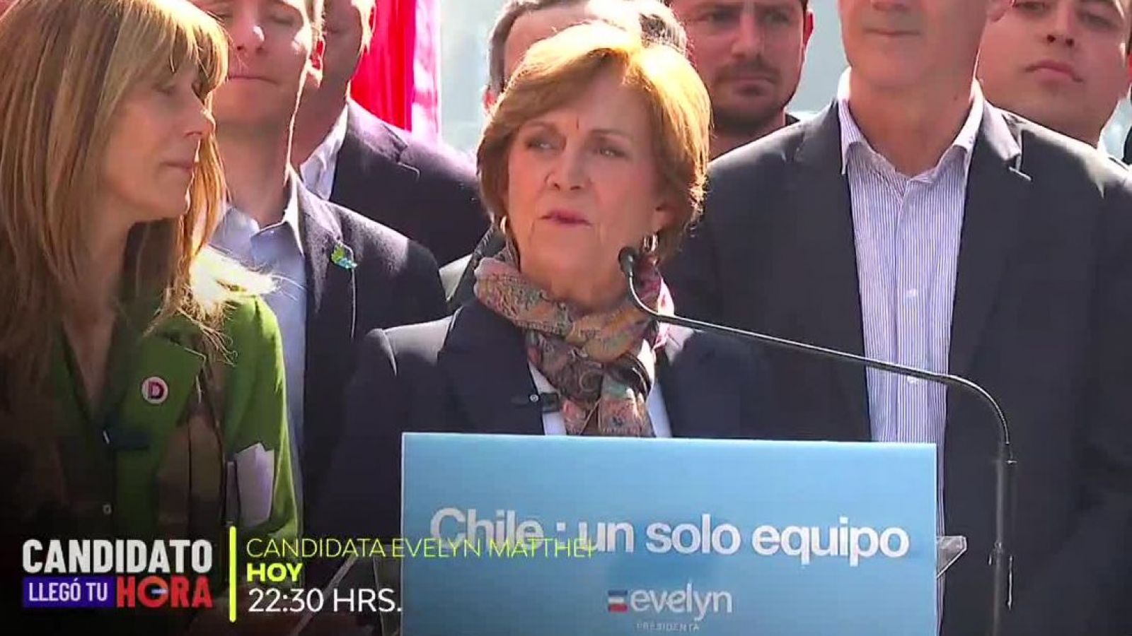 Esta noche en "Candidato, llegó tu hora": Evelyn Matthei
