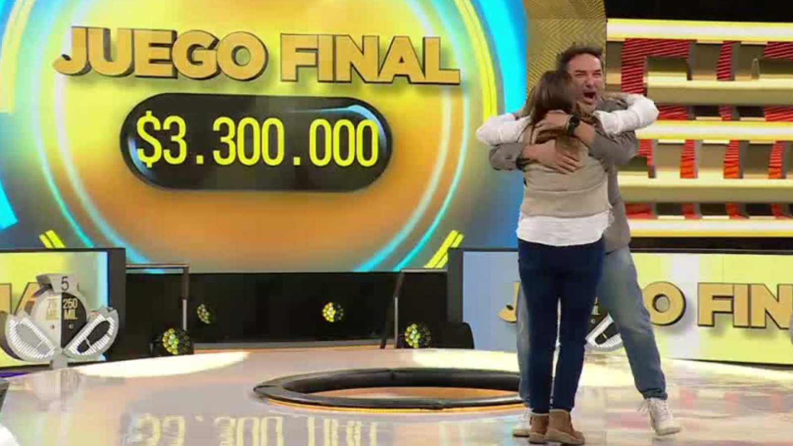 ¡A San Javier se van los $3.300.000!: Sandra ganó el juego final de ¡Ahora Caigo!
